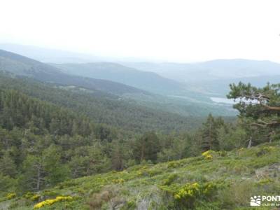 Mirador Peña El Cuervo-Valle Lozoya; excursiones con niños madrid esqui de fondo madrid puente de di